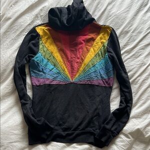 RARE Aviator Nation rainbow hoodie ⚡️